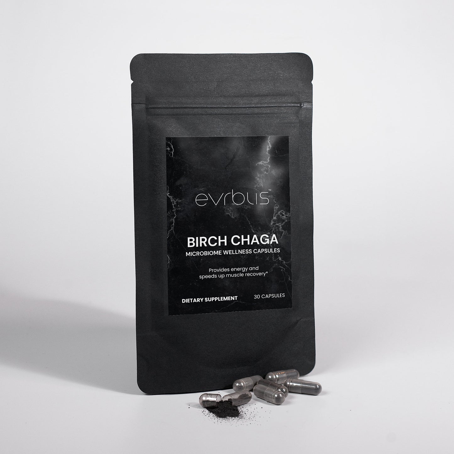Evrblis Birch Chaga Microbiome Wellness Capsules