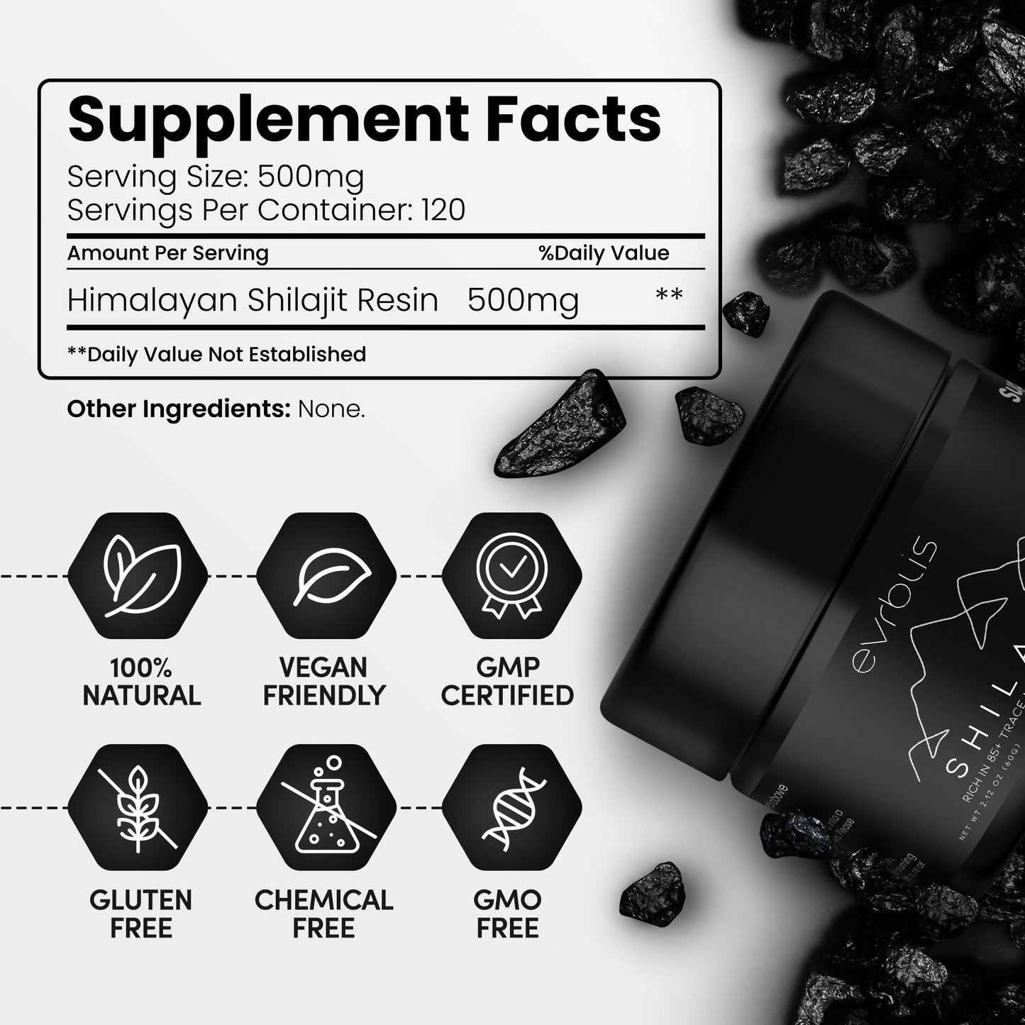 EvrBlis Pure Shilajit Resin