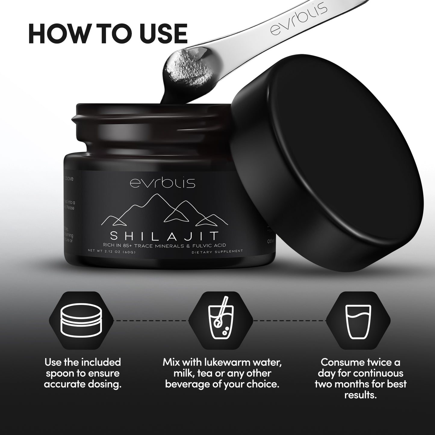 EvrBlis Pure Shilajit Resin