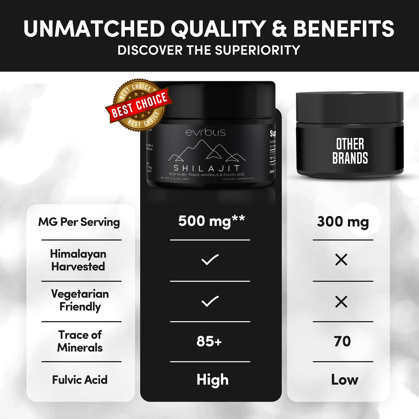 EvrBlis Pure Shilajit Resin