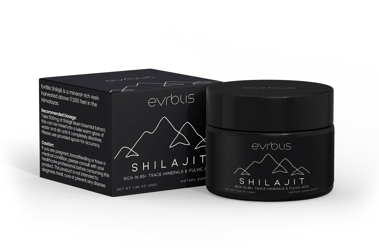 EvrBlis Pure Shilajit Resin