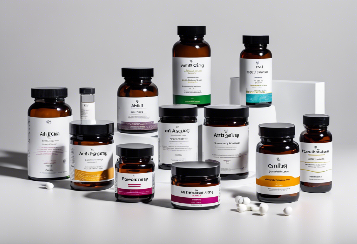 Illustration of Anti Aging Supplement Stack For Menopause Symptoms